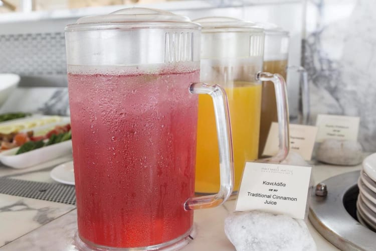 Greek Breakfast - fresh juices